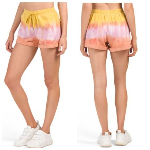 YFB Parker Tie-Dye 2-piece Hoodie & Short Set - Picture 3 of 16